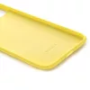 Evelatus Apple iPhone 11 Pro Max Nano Silicone hoesje Soft Touch TPU geel