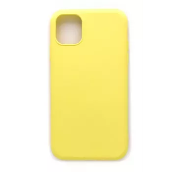Evelatus Apple iPhone 11 Pro Max Nano Silicone hoesje Soft Touch TPU geel