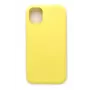 Evelatus Apple iPhone 11 Pro Max Nano Silicone hoesje Soft Touch TPU geel