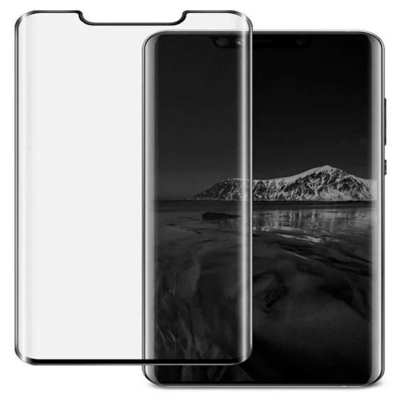 Evelatus Huawei Mate 30 Pro helder glas UV + lijm