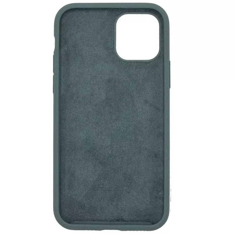Evelatus Apple iPhone 11 Pro Premium Soft Touch Silicone hoesje dennengroen