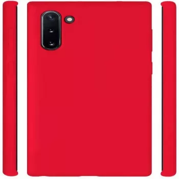 Evelatus Samsung Galaxy Note 10 Premium Soft Touch Silicone hoesje rood