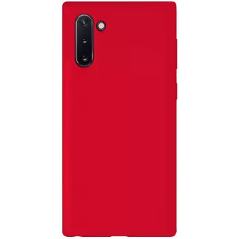 Evelatus Samsung Galaxy Note 10 Premium Soft Touch Silicone hoesje rood