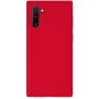 Evelatus Samsung Galaxy Note 10 Premium Soft Touch Silicone hoesje rood