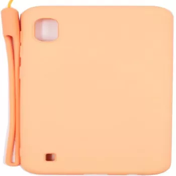 Evelatus Samsung Galaxy A10 Soft Touch Silicone hoesje met bandje roze