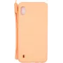 Evelatus Samsung Galaxy A10 Soft Touch Silicone hoesje met bandje roze