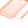 Evelatus Apple iPhone 11 Pro Soft Touch Silicone hoesje met draagband roze