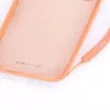 Evelatus Apple iPhone XR Soft Touch Silicone hoesje met bandje roze