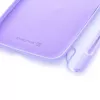 Evelatus Apple iPhone XR Soft Touch Silicone hoesje met band lila