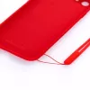 Evelatus Apple iPhone 7/8/SE2020/SE2022 Soft Touch Silicone hoesje met band rood
