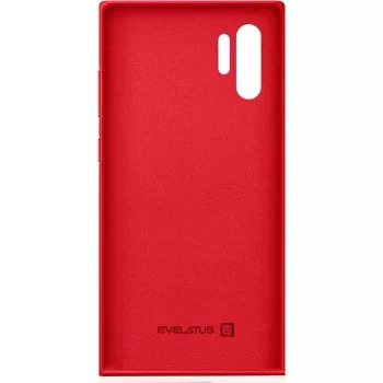 Evelatus Samsung Galaxy Note 10 Plus nano siliconen hoesje soft touch TPU rood