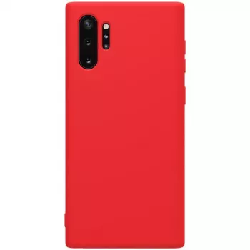 Evelatus Samsung Galaxy Note 10 Plus nano siliconen hoesje soft touch TPU rood