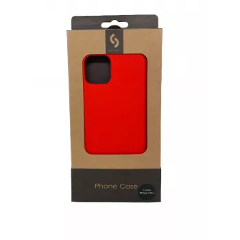 Connect Apple iPhone 11 Pro soft case met bodem rood