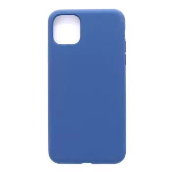 Connect Apple iPhone 11 Pro Max soft case met bodem middernachtblauw