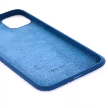 Connect Apple iPhone 11 Pro Max soft case met bodem midnight green