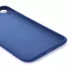 Evelatus Apple iPhone XR Nano Silicone Case Soft Touch TPU donkerblauw