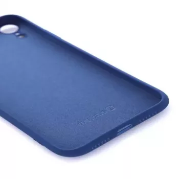 Evelatus Apple iPhone XR Nano Silicone Case Soft Touch TPU donkerblauw