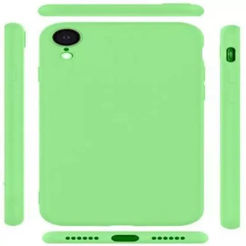 Evelatus Apple iPhone XR Nano Silicone Case Soft Touch TPU mint