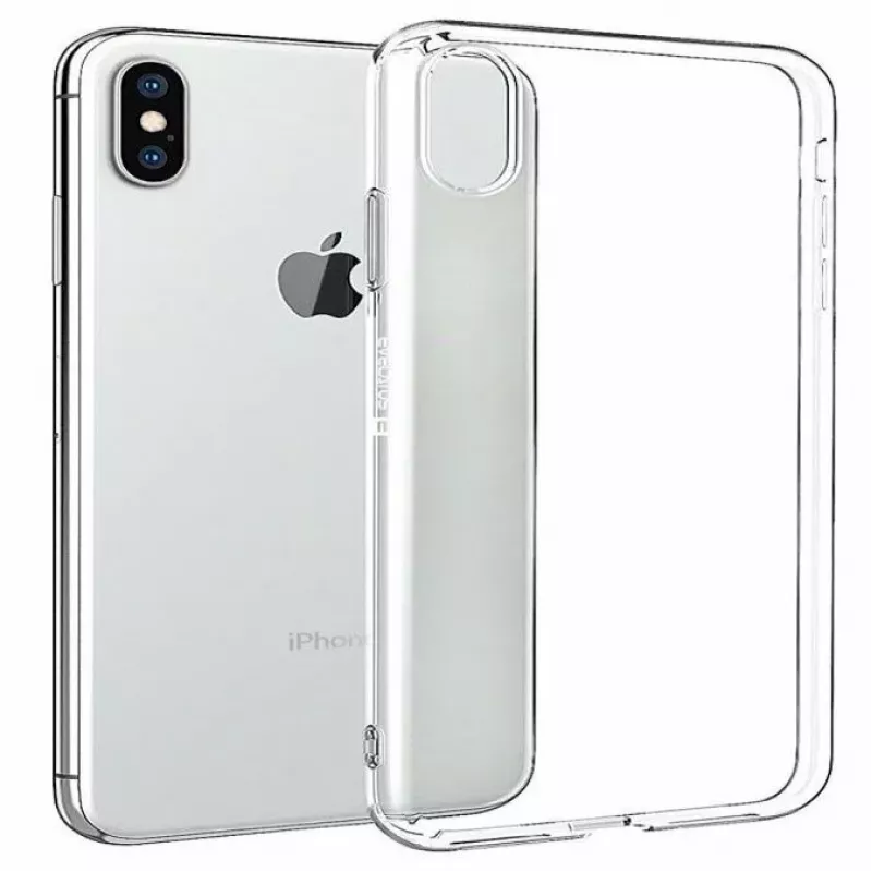 Evelatus Apple iPhone XS Max transparante silicone case 1,5mm TPU transparant