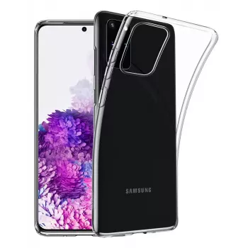 Evelatus Samsung Galaxy S20 Plus transparante silicone case 1,5mm TPU transparant