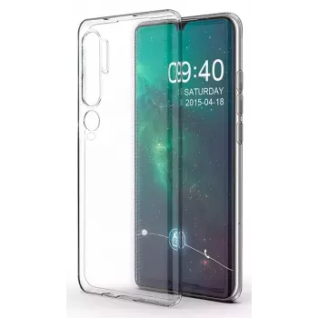 Evelatus Xiaomi Mi Note 10 / Mi Note 10 Pro transparante silicone case 1,5mm TPU transparant