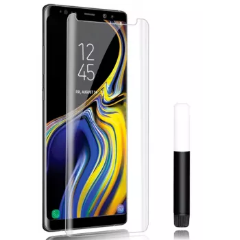 Evelatus Samsung Galaxy Note 9 Clear Glass UV + Lijm