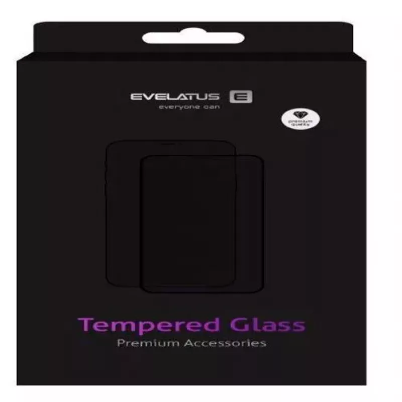EVELATUS Samsung Galaxy S20 Plus Clear Glass UV + Lijm