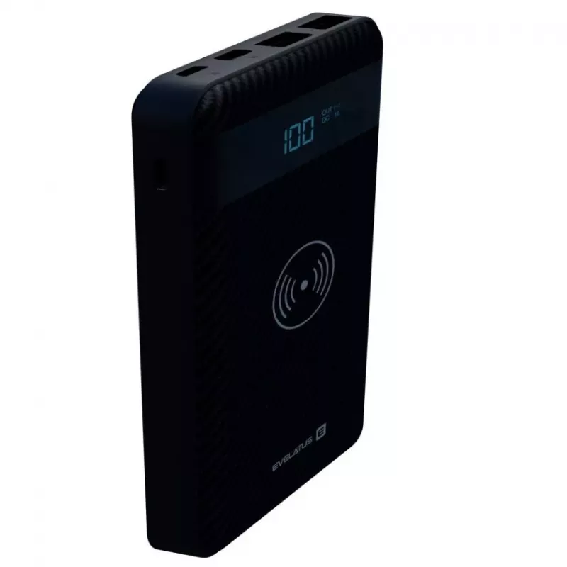 Evelatus Powerbank Draadloos EPB05 10000 mAh Zwart