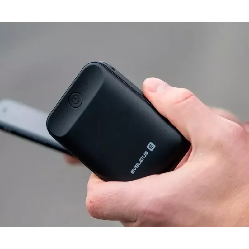 Evelatus Powerbank EPB07 10000 mAh Zwart