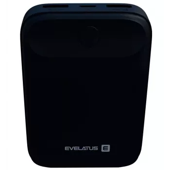 Evelatus Powerbank EPB07 10000 mAh Zwart