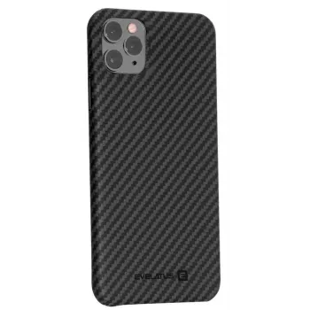 Evelatus Apple iPhone 11 Pro Premium Carbon Hoesje ECCI11 Zwart