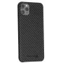 Evelatus Apple iPhone 11 Pro Premium Carbon Hoesje ECCI11 Zwart