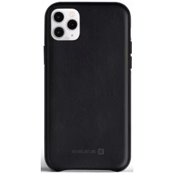 Evelatus Apple iPhone 11 Pro Lederen Hoesje Zwart