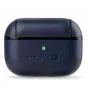 Evelatus Apple AirPods Pro Lederen Beschermhoesje Donkerblauw