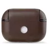 Evelatus Apple AirPods Pro Lederen Beschermhoesje Bruin
