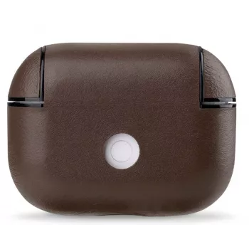 Evelatus Apple AirPods Pro Lederen Beschermhoesje Bruin