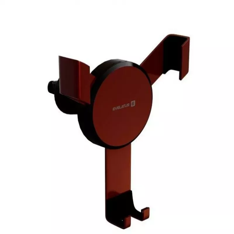 EVELATUS Telefoonhouder ECH03 Rood - Universele Ventilatiehouder