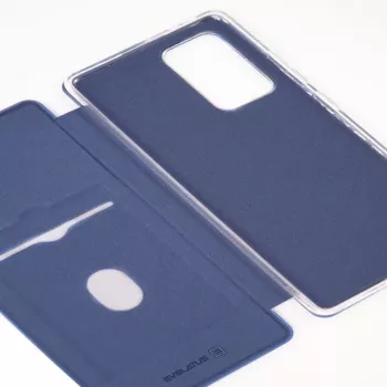 EVELATUS Huawei P40 Book Case donkerblauw