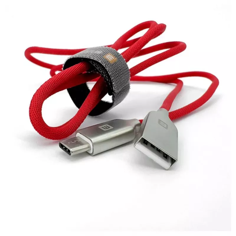 Evelatus datakabel voor Type-C-apparaten TPC06 1m rood