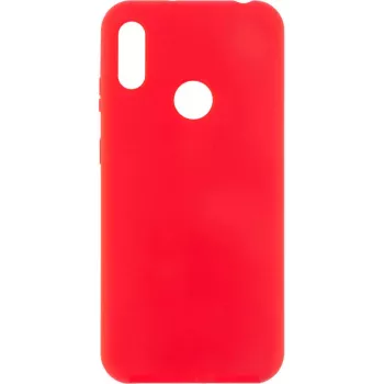 EVELATUS Huawei Y6 2019 Soft Touch siliconenhoes rood