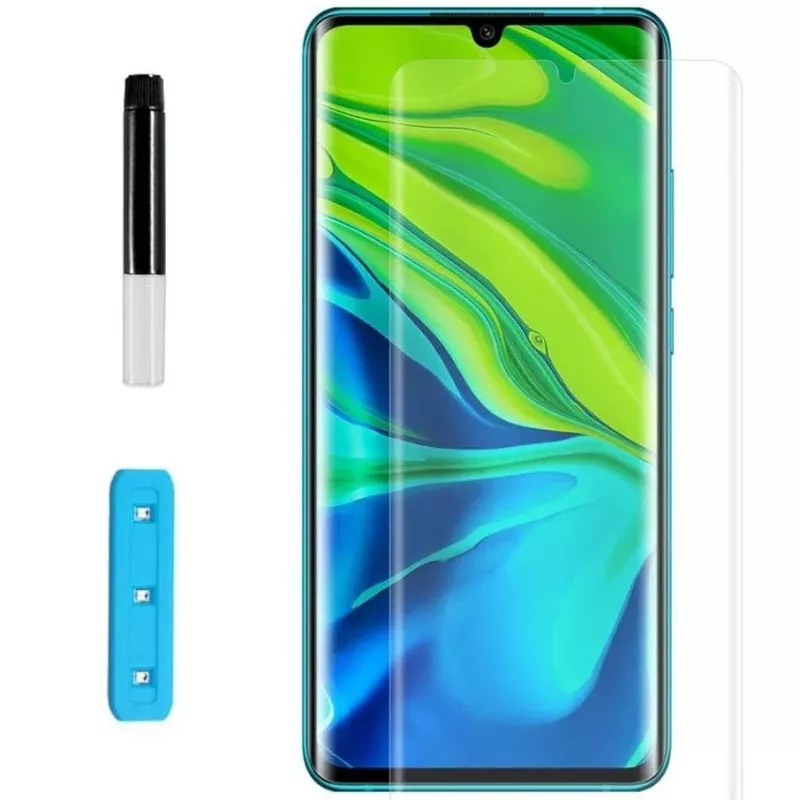 EVELATUS Xiaomi Mi 10 Clear Glass UV + Glue screenprotector