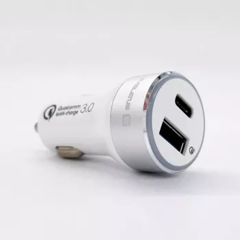 Evelatus Quick Auto-oplader QCC03 Wit
