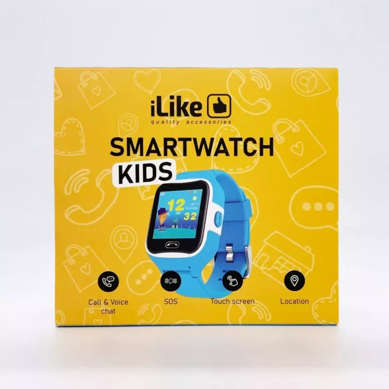 iLike Kids GPS-horloge IWH01BE Blauw