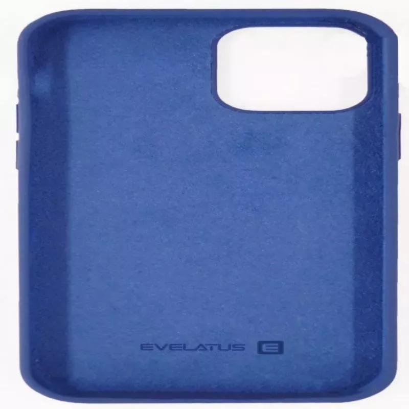 Evelatus Apple iPhone 12/12 Pro Premium Soft Touch Silicone Case Blauw
