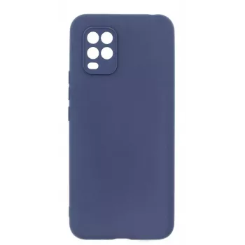 Evelatus Xiaomi Mi 10 Lite Soft Touch Siliconen hoes Blauw