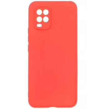 Evelatus Xiaomi Mi 10 Lite Soft Touch Siliconen hoes Rood