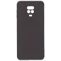 Evelatus Xiaomi Redmi Note 9 Soft Touch Siliconen Hoesje Zwart