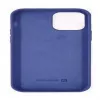 Evelatus Apple iPhone 12 Mini Premium Soft Touch silicone case middernachtblauw