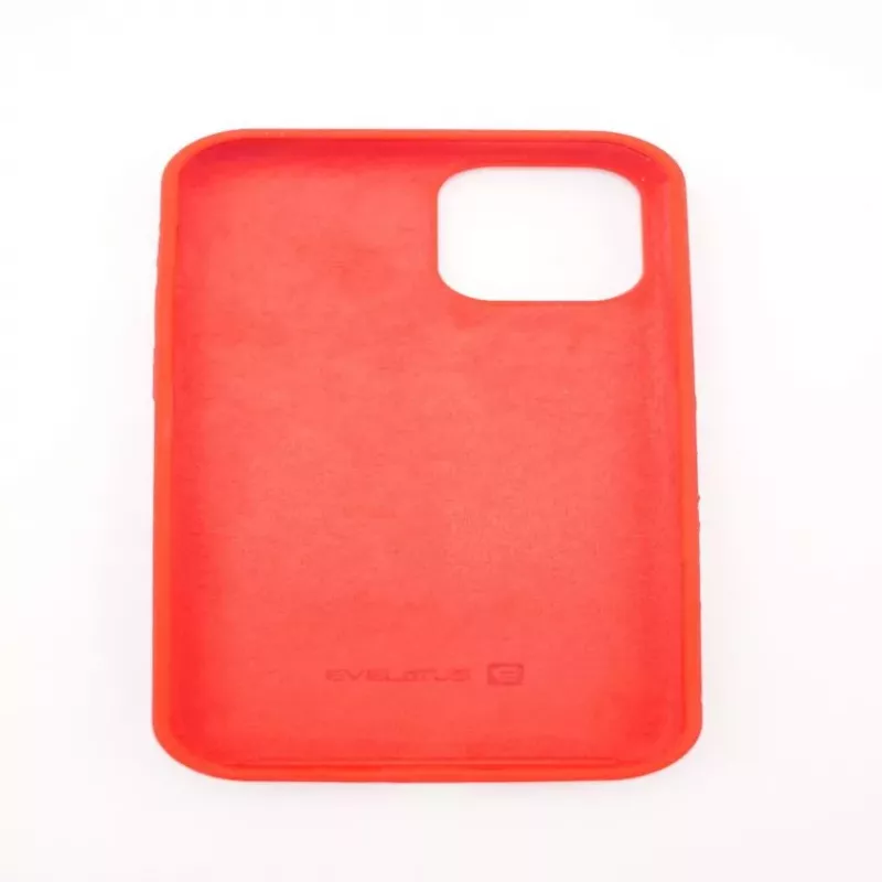 Evelatus Apple iPhone 12 mini Premium Soft Touch silicone case helderrood