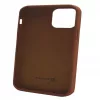 Evelatus Apple iPhone 12/12 Pro Premium Soft Touch silicone case donkerbruin